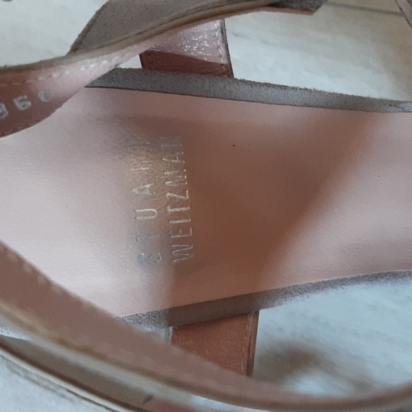 Stuart weitzman grey heels size 7 - Picture 3 of 12